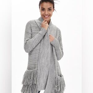 Banana Republic Fringe Cardigan